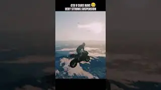 Cars in GTA V have VERY strong Suspension! 