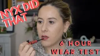 NEW NYX Shine Loud Lip Colors - Lip Swatches & Wear Test