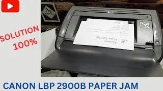 canon lbp 2900 | canon lbp 2900b paper jam problem | how to fix canon printer paper jam