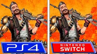 Apex Legends | Switch VS PS4 | Graphics & FPS Comparison