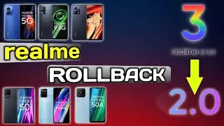 Realme UI 3.0 to 2.0 Downgrade | Android 11 Rollback | All Realme Phone | C25S,C35,Realme 8 etc |