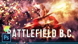 Create a “Battlefield 1” Style Poster & Text Effect in Photoshop CC