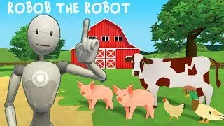 Robob The Robot at The Balloon Farm