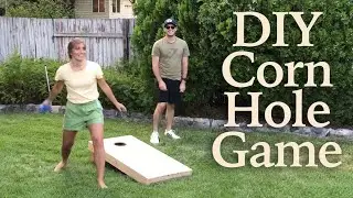 DIY Cornhole Game – Outdoors with Trav