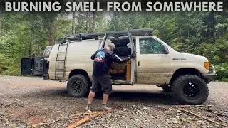 Snapped Off And Was Burning The Under Side. BACKROAD VAN LIFE