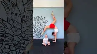 When will she do Backbend🙄🥲 #gymnast #howto #backbend #tutorial