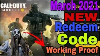 NEW MARCH 2021 CALL OF DUTY MOBILE GARENA REDEEM CODE | COD MOBILE GARENA REDEEM CODE 2021 | CODM