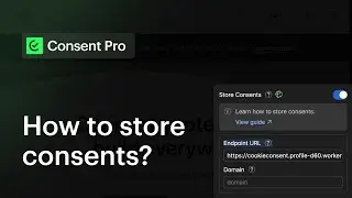 Store consents with Finsweet Components