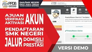 STEP BY STEP CARA DAFTAR PPDB SMK NEGERI JAWA TENGAH TAHUN 2023/2024 | VERSI DEMO #03