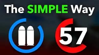 How to make a CIRCULAR Health / Ammo Bar in Unity