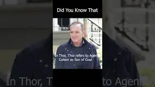 Did you know that in Thor 
