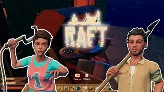 ТИПИЧНЫЕ БУДНИ НА ПЛОТУ - Raft - Прохождение #7