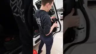 lexus lx570 2017 демонтаж задней дверной карты
