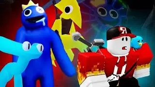 RAINBOW FRIENDS HUNT US IN ROBLOX Rainbow Friends 2
