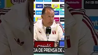 Juan Reynoso conferencia tras derrota de Perú ante Bolivia en La Paz