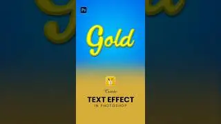 HOLOGRAPHIC TEXT EFFECT | PHOTOSHOP EFFECT | PHOTOSHOP TUTORIAL