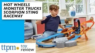Hot Wheels Monster Trucks Scorpion Sting Raceway from Mattel
