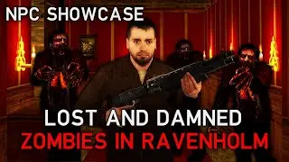 Half-Life 2 Lost and Damned Zombies in Ravenholm! | GMod Realism / Horror | Mod Showcase