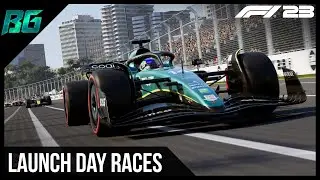 F1 2023 Launch Day! | MAX Graphics | Moza Racing R5