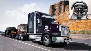 🚚 American Truck Simulator - Lift Truck Delivered | Thrustmaster T300RS