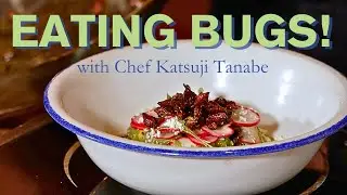 Making Grasshopper Guacamole with Chef Katsuji for BUGFEST 2023