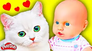 Куклы Пупсики Артёмка и Амелия
