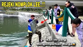 Heboh Mengemparkan saya Mancing ikan Nila strek Bertubi tubi sampai jadi Tontonan warga