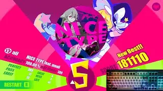NICE TYPE feat. monii - KIRA [HARD ★6] 100% FC AP (Muse Dash)