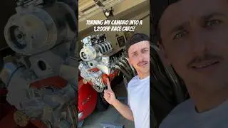 Turning my Camaro into a 1,200hp BEAST!!! With Fitech