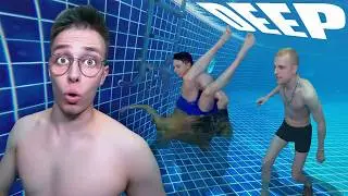 GET OUT OF THE POOL, which IS FLOODED WITH WATER!!!