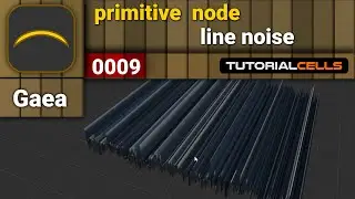 0009. primitives node ( line noise node ) in Gaea
