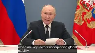Putin: No Arms Race but Russia Will be Ready with Nuclear Weapons as a Necessary Deterrent