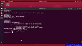 2 Ways To Set or Change Timezone on Ubuntu 20.04 Desktop