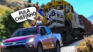 GTA VI: VIDA DO CRIME | FUI RESGATADO PELA MINHA TROPA ✌️🚩 TREM MAIS CARO TA NA PISTA  | EP#62
