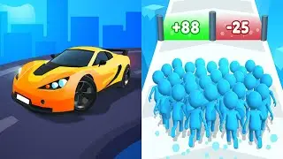 Race Master 3D VS Count Master - All Levels Android iOS Gameplay Ep 1