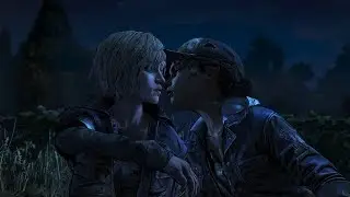 The Walking Dead The Final Season Episode 2 - Clementine Kisses Violet Scene