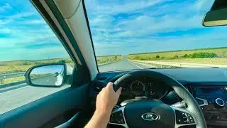 В Крым 4. Дорога Бугуруслан - Самара. Объезд пробки М5 - Октябрьский.