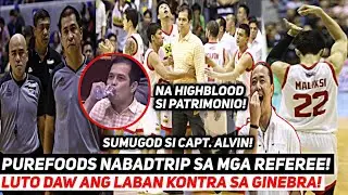 NOONG SUMUGOD SI ALVIN PATRIMONIO SA MGA REFEREE! | NAGKASIGAWAN NG LUTO! Ginebra vs Star Hotshots