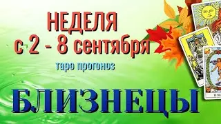БЛИЗНЕЦЫ 🍁🍁🍁 НЕДЕЛЯ с 2 - 8 СЕНТЯБРЯ 2024 года Таро Прогноз ГОРОСКОП