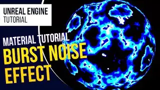 UE5 l Burst Noise Material l Material Tutorial l Unreal Engine 5