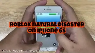 Roblox Game Test on iPhone 6s
