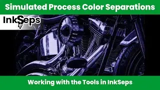 Working with the tools in the InkSeps Color Separation APP