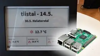 I made a Raspberry Pi E-Ink Display Frame