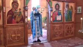 Праздник Сретения Господня в п. Горный