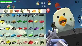 Chicken Gun Game | Por vs Hacke | Empty Maps | Part 409 | Best Online Video Games
