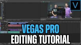 Sony Vegas Tutorial - Editing Basics 2020