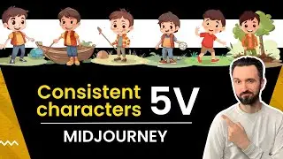 How to Create Consistent Characters in Midjourney V5   Step by step AI Tutorial