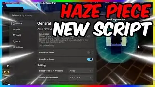 [New] Roblox Haze Piece Script / Hack 🔥 (Autofarm levels, Autoquest)