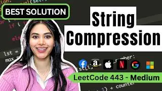 String Compression - LeetCode 443 - Python 