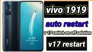 vivo v17 automatic restart salution||vivo 1919 auto restart || v17 auto on off || v17 auto restart||